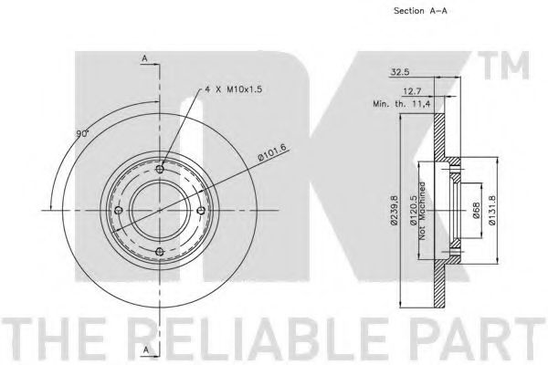 Disc frana 2