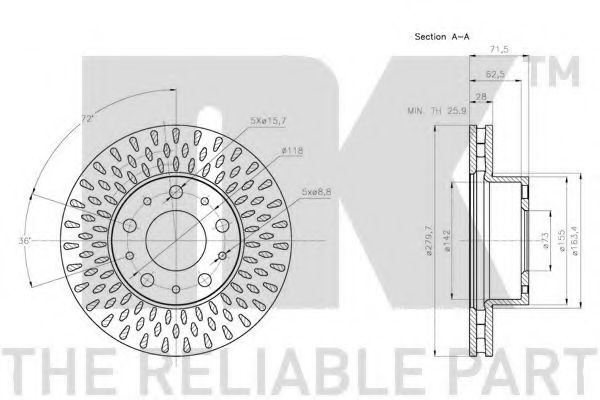 Disc frana 3