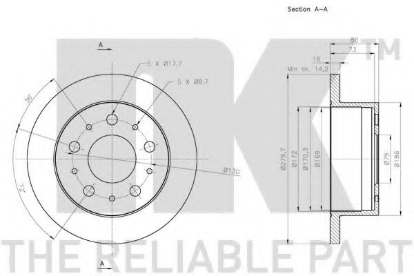 Disc frana 3