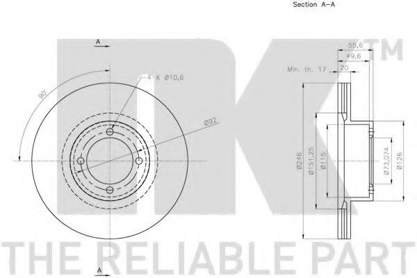 Disc frana 2