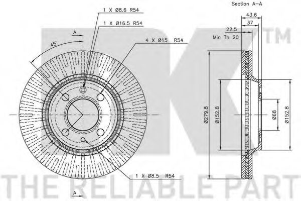 Disc frana 2