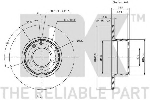 Disc frana 2