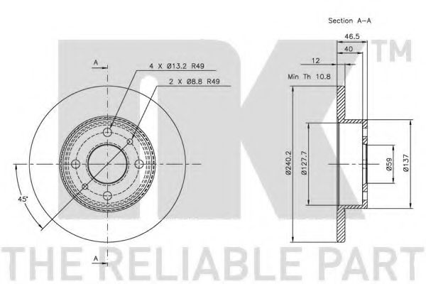 Disc frana 2