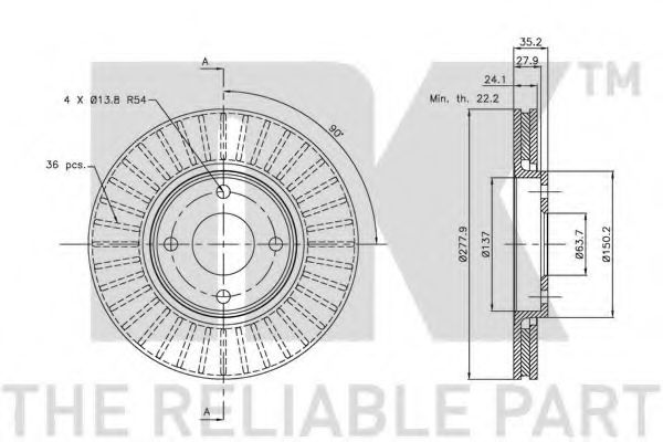 Disc frana 2