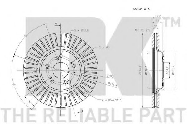Disc frana 2