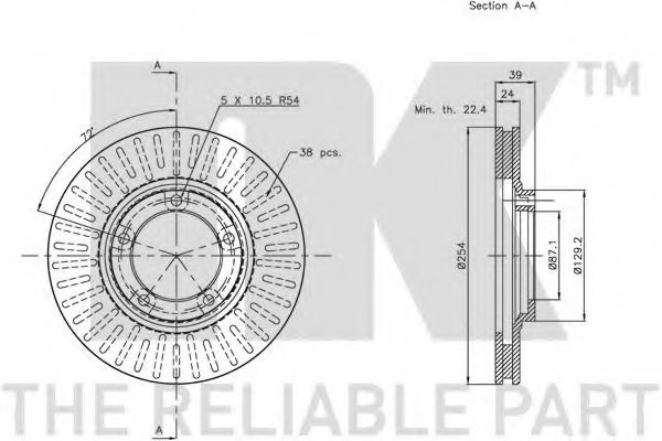 Disc frana 2