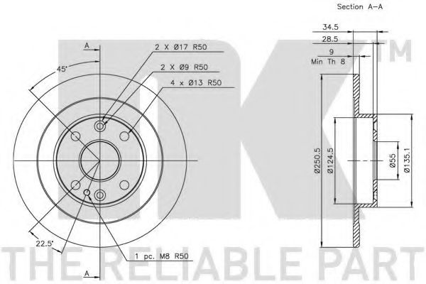 Disc frana 2