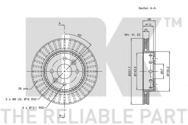 Disc frana 2