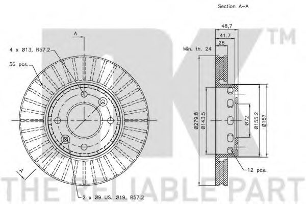 Disc frana 2