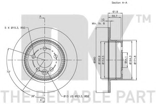 Disc frana 2