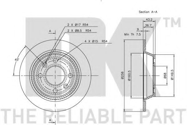 Disc frana 2