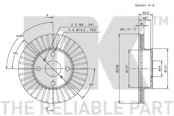 Disc frana 2