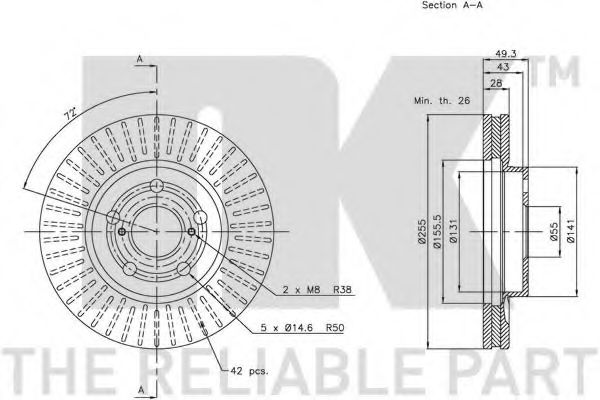 Disc frana 2