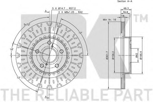 Disc frana 2