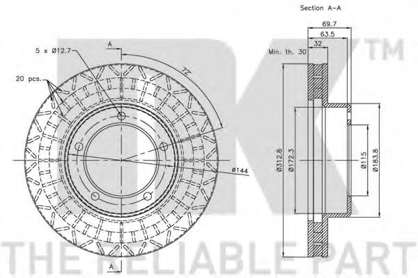Disc frana 2