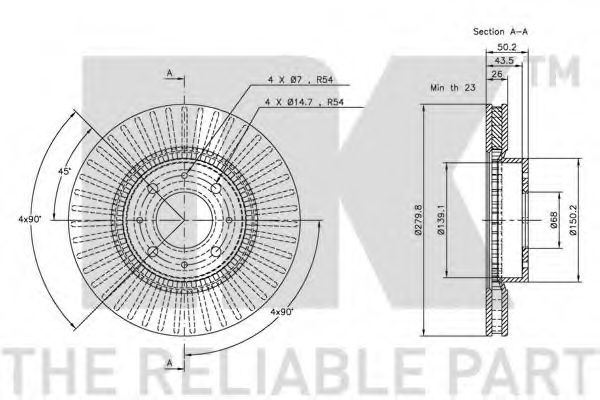 Disc frana 2