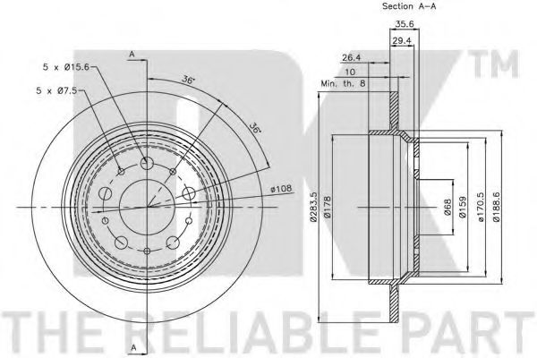 Disc frana 2