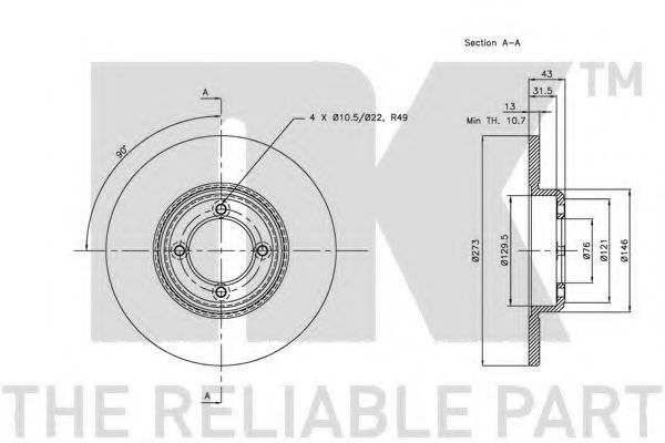 Disc frana 2