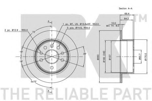 Disc frana 2