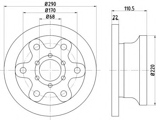 Disc frana