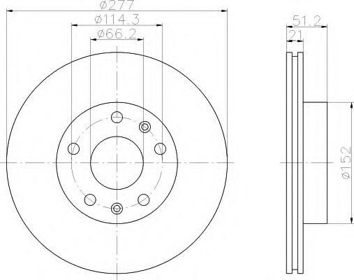 Disc frana