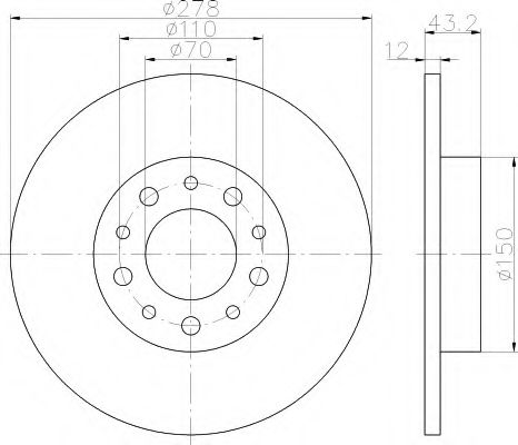 Disc frana