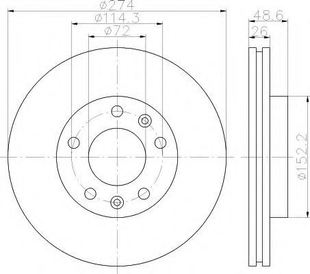 Disc frana