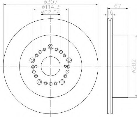 Disc frana