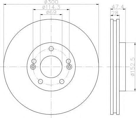 Disc frana