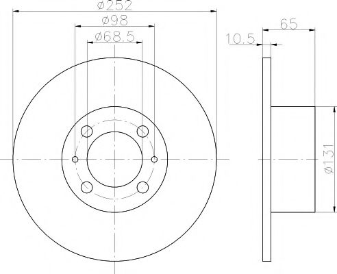 Disc frana