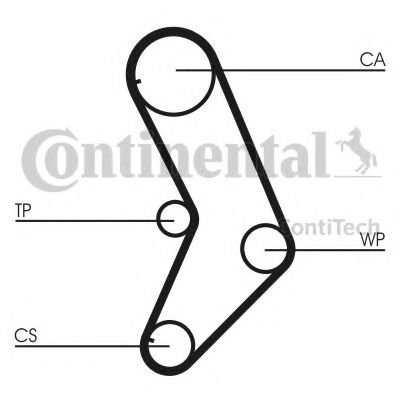 Set pompa apa + curea dintata 1