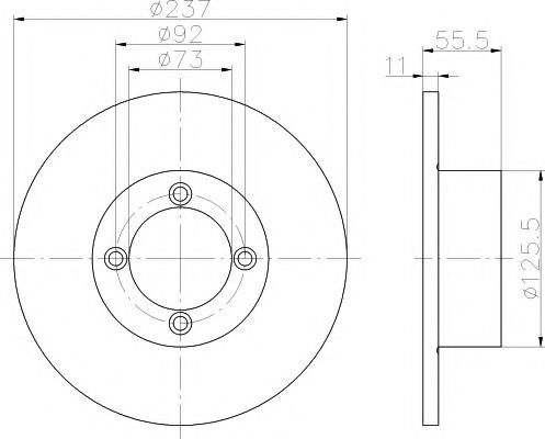 Disc frana