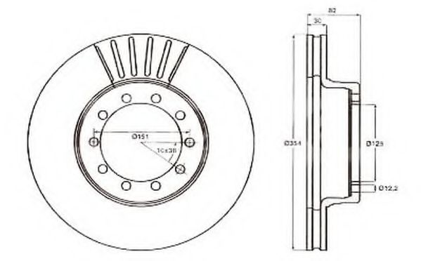 Disc frana