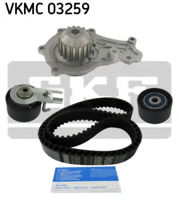 Set pompa apa + curea dintata 1