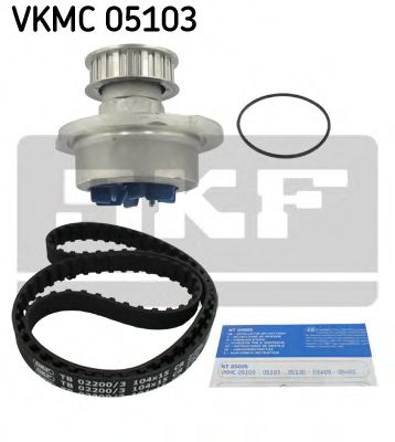 Set pompa apa + curea dintata 1