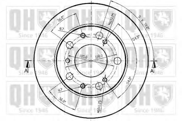 Disc frana 1