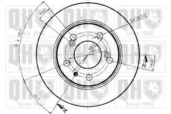 Disc frana 1