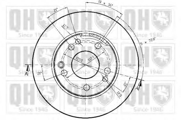 Disc frana 1