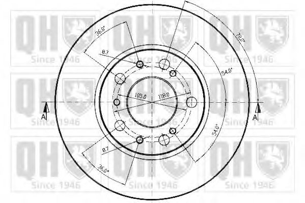 Disc frana 1