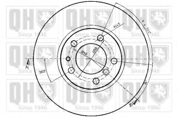 Disc frana 1