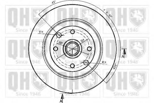 Disc frana 1