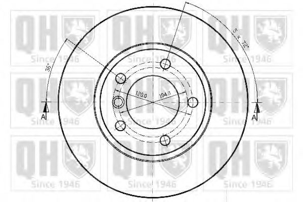 Disc frana 1