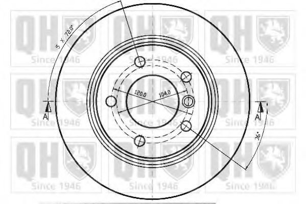 Disc frana 1