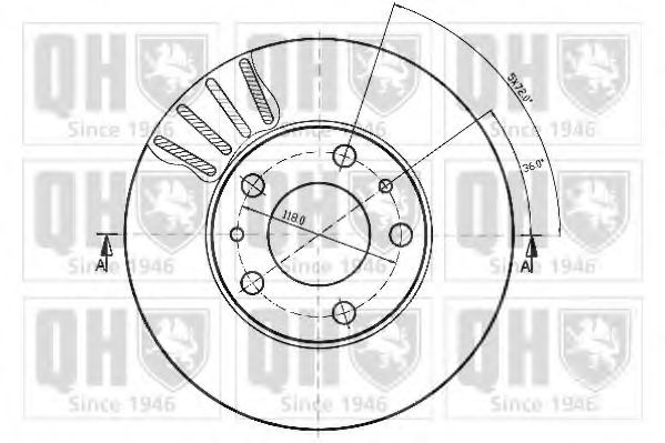 Disc frana 1