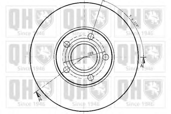 Disc frana 1