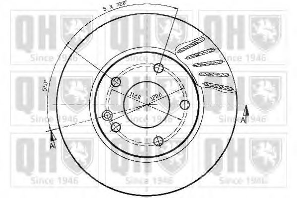 Disc frana 1