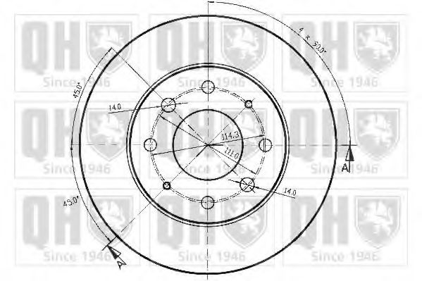 Disc frana 1