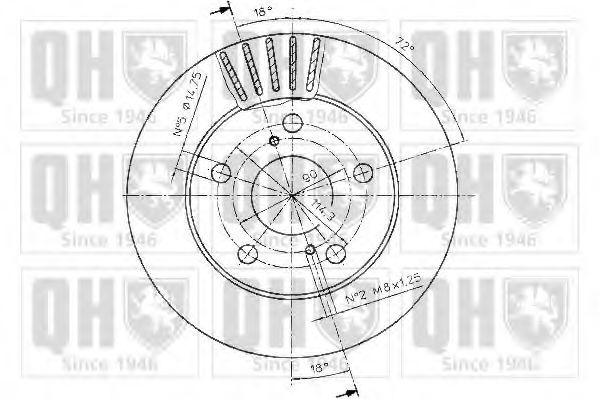 Disc frana 1