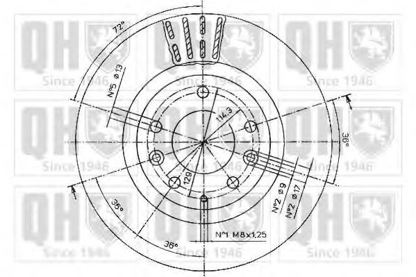 Disc frana 1