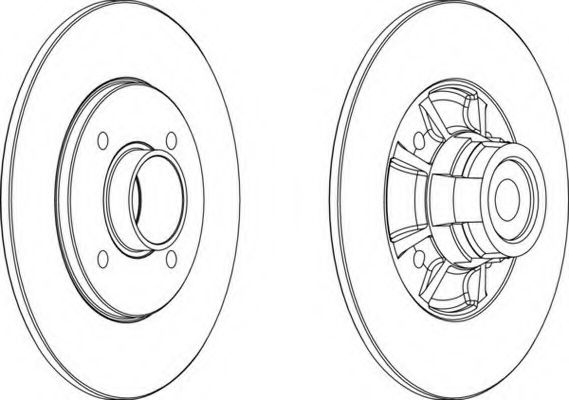 Disc frana 1